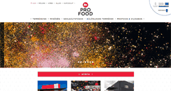 Desktop Screenshot of profood.hu